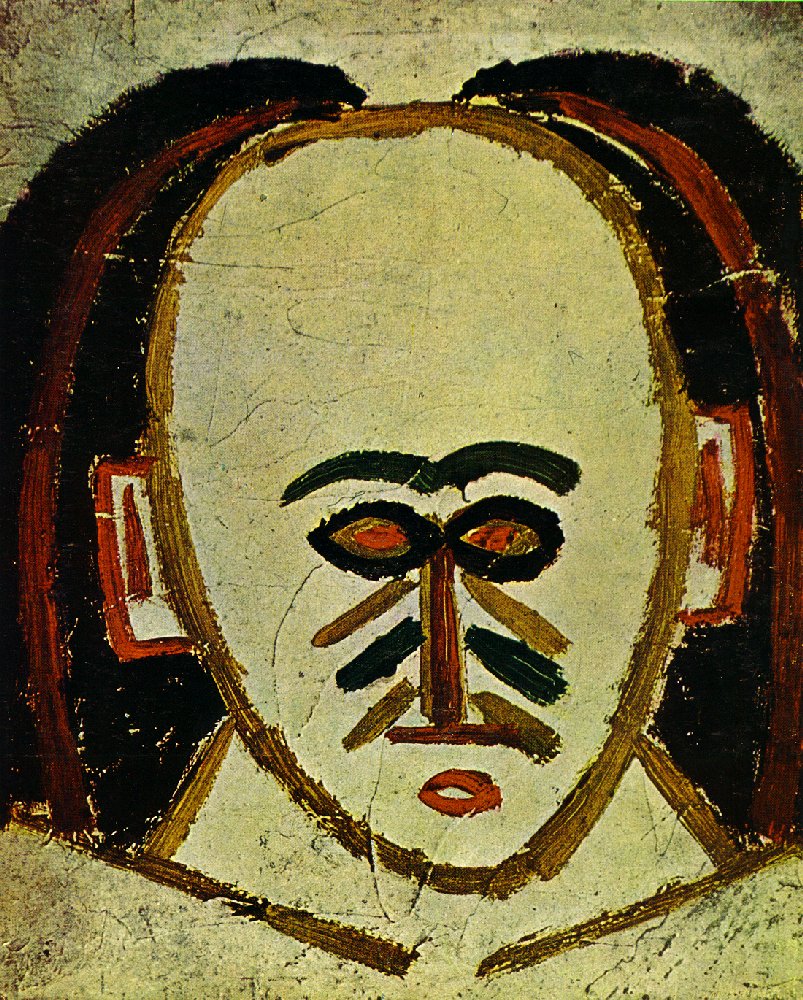 Picasso Head of a man 1907